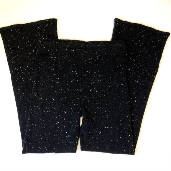 NWT Monrow 100% Cashmere Neps Lounge Sweats Pants Wide Leg Size Small - Picture 8 of 12